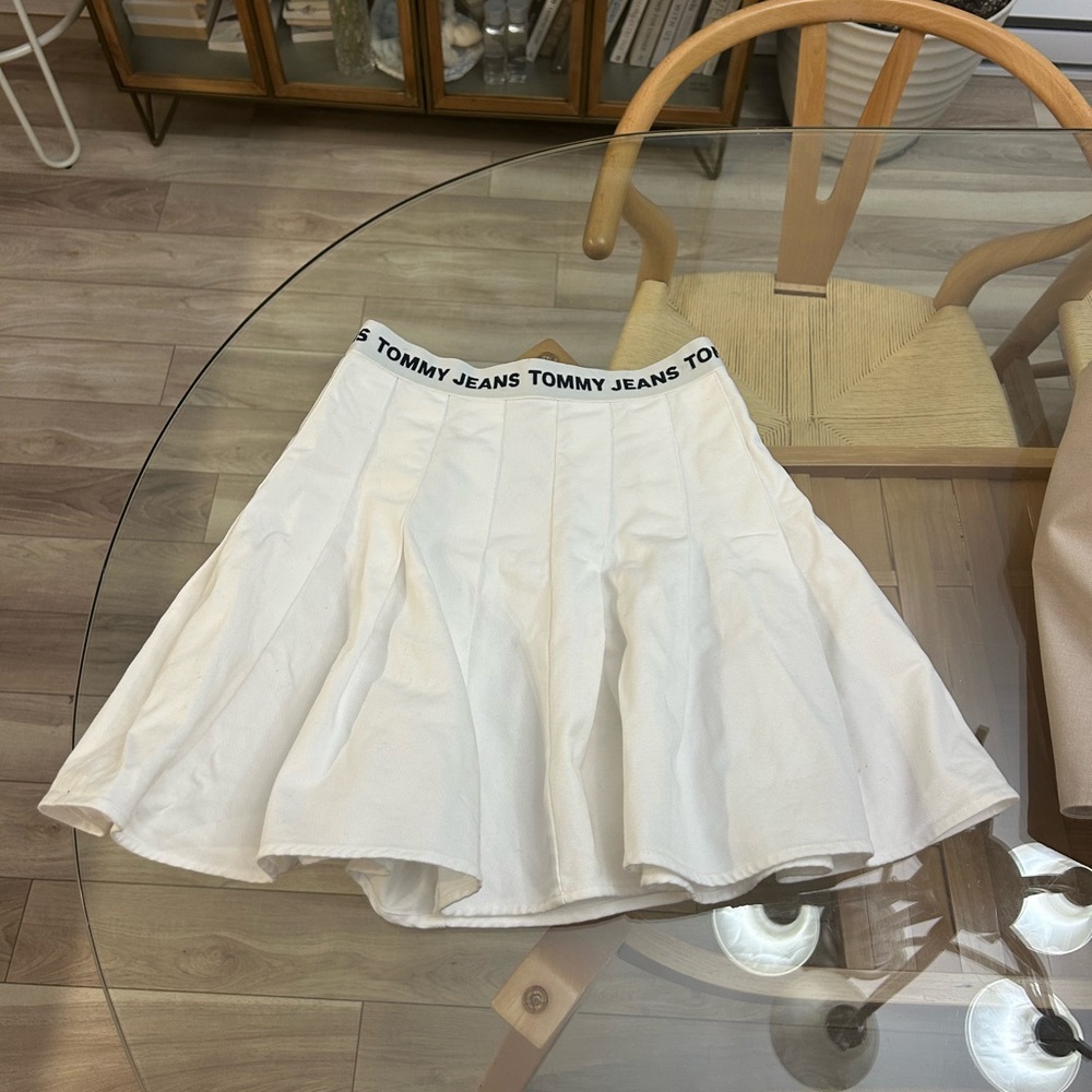 Vintage Tommy Hilfiger White Tennis Skirt